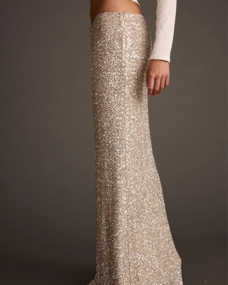 12th Tribe Maxi Sequin Skirt  - Image 1