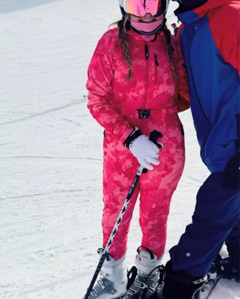 Vibrant Tie-Dye Ski Jumpsuit - Image 3
