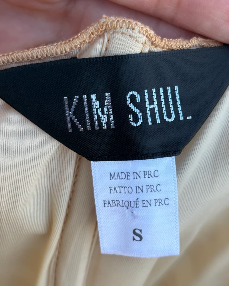 Kim Shui Tulle Silk Blend Bustier Top Sm - Image 4