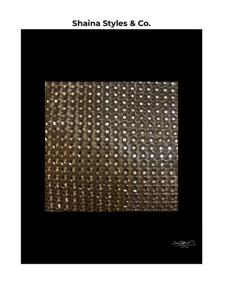 Sparkling Metallic Clutch - Image 2