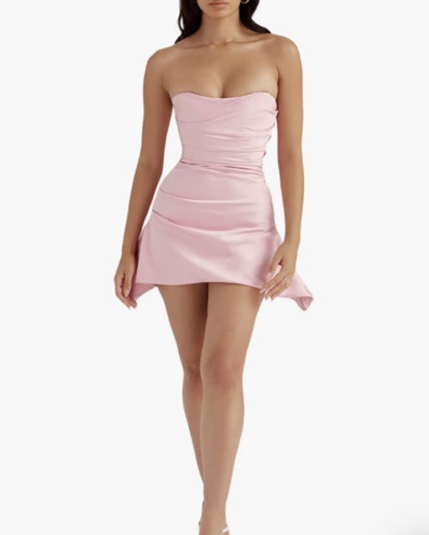 House Of CB Pink Dress - Image 3