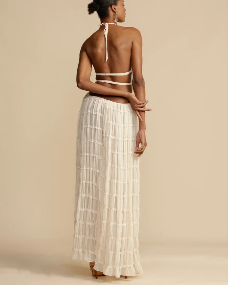 Cream Skirt (can Double As Dress) - Image 2