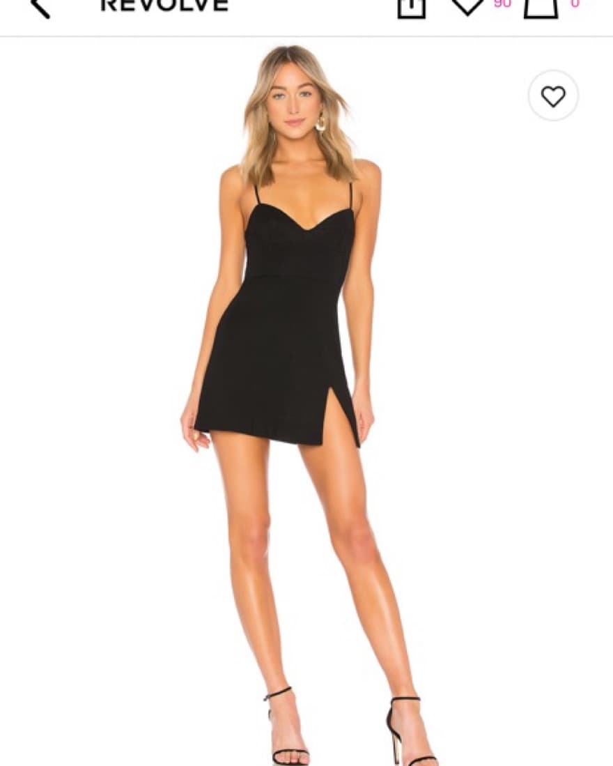 black mini dress - Image 1