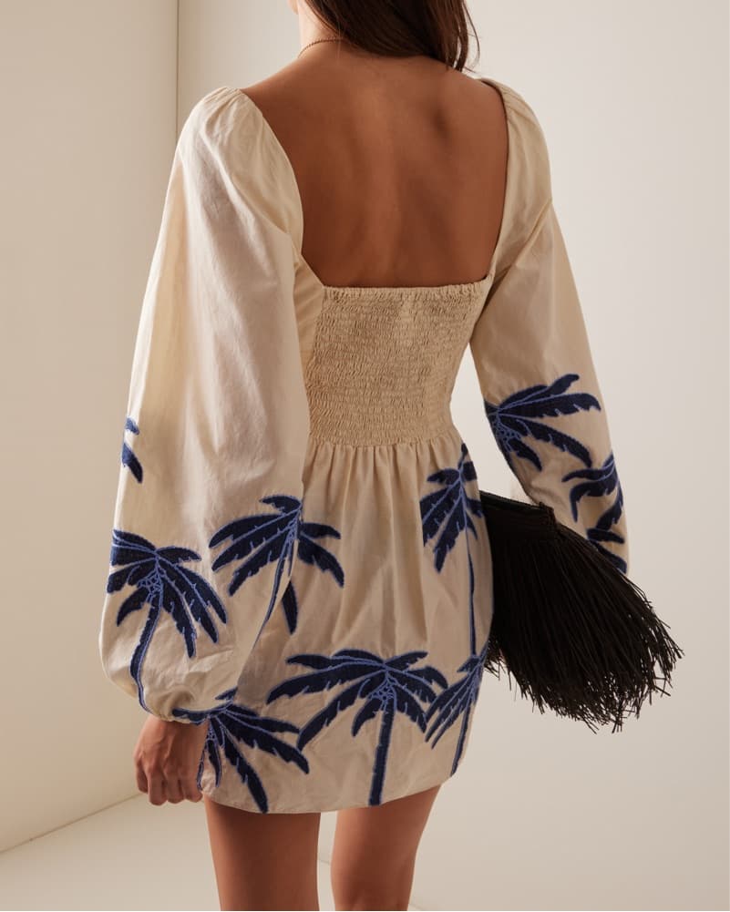 Johanna Ortiz Long Sleeve Mini Dress - Image 2