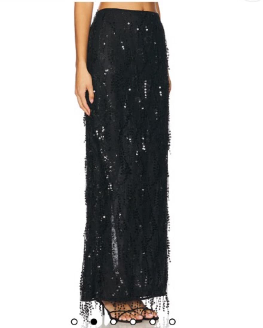 House Of Harlow Black Maxi Skirt  - Image 1