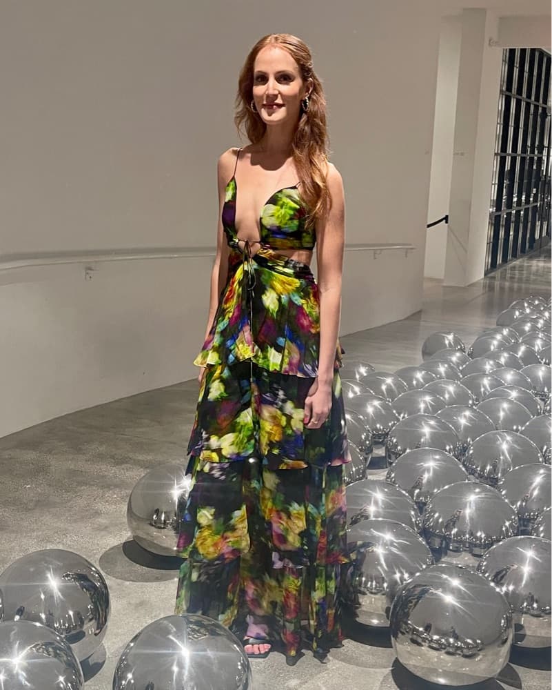 Colorful Retrofete Dress - Image 3