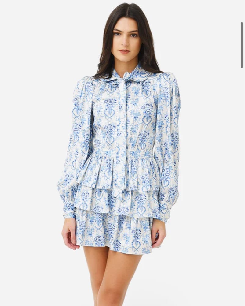 LoveShackFancy Mini Dress - Image 1