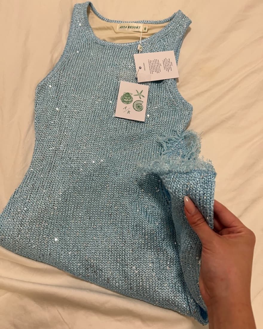 Asta Resort Bala Blue Natalia Dress - Image 6