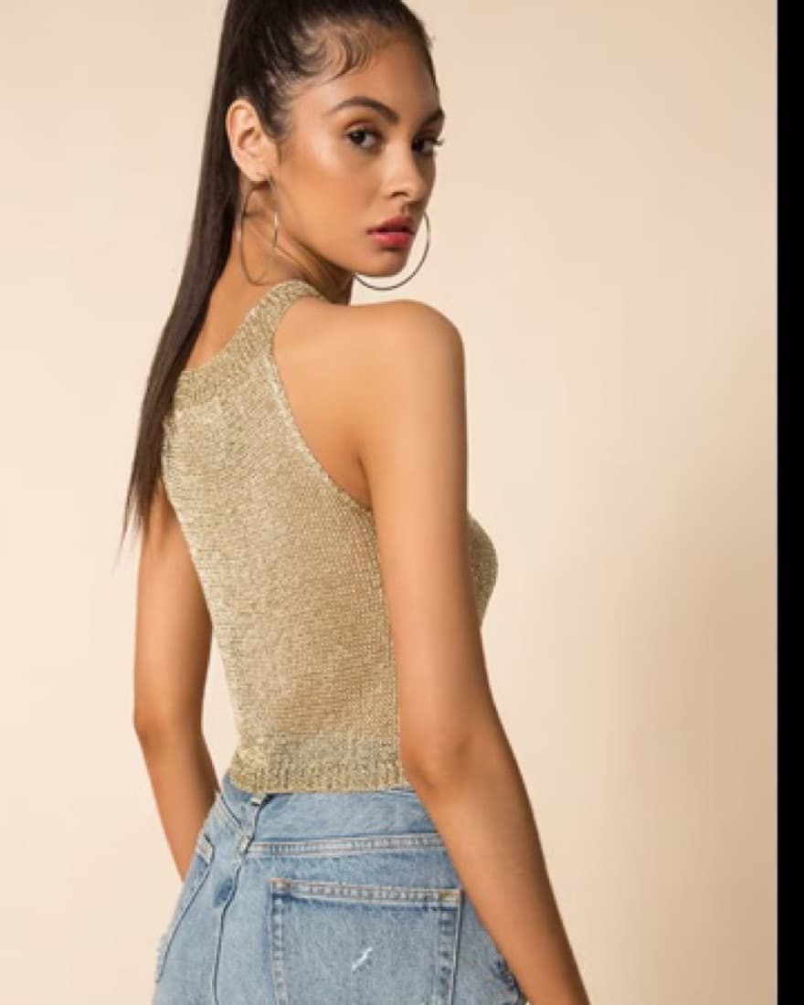 Superdown Gold Top  - Image 2