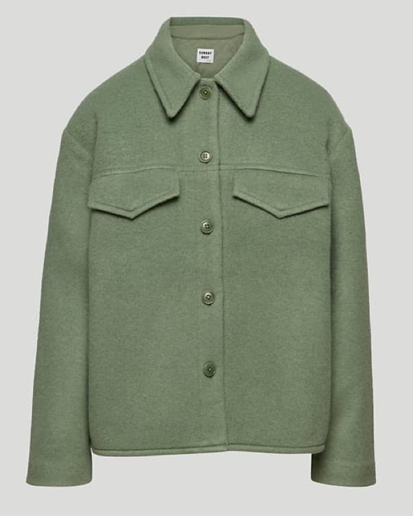 Sunday Best Sky Shirt Jacket Sage Frost - Image 1
