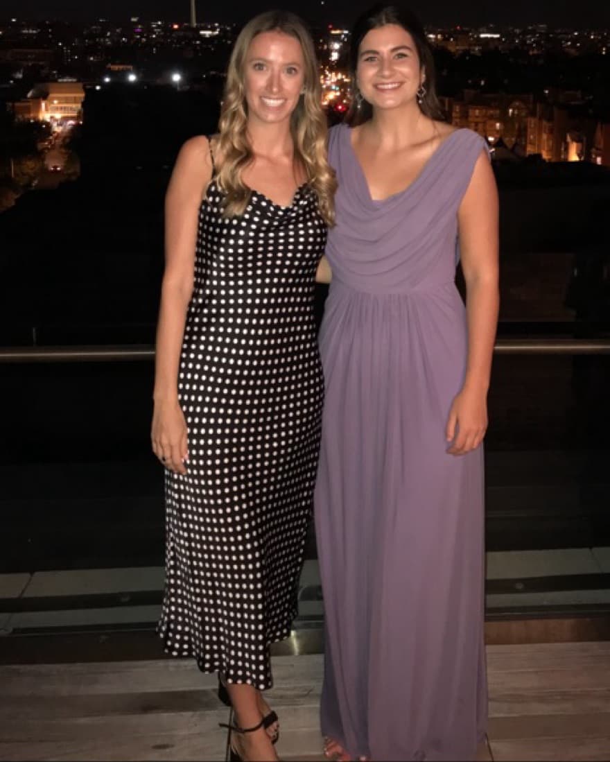 Black And White Midi Dress - Image 3