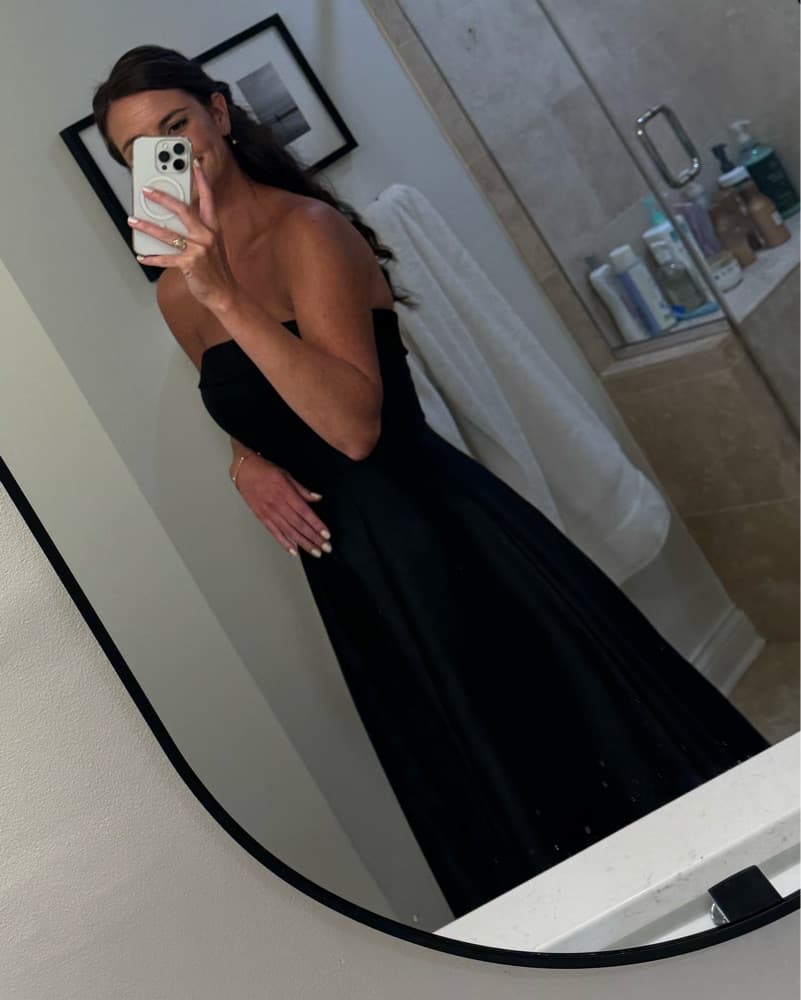 Black Alfred Sung Gown - Image 4