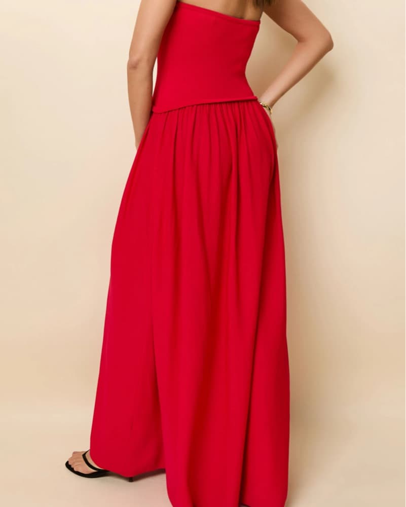 Solid & Striped Red Maxi Size M - Image 2