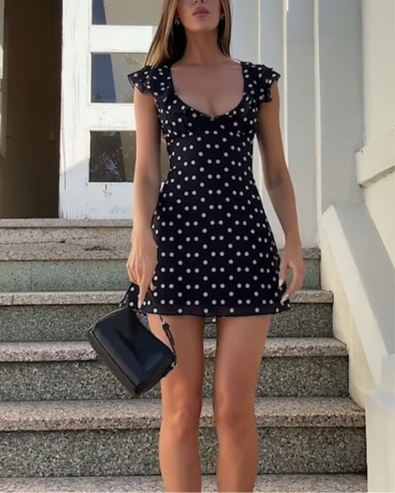 Princess Polly Polka Dot Mini Dress - Image 2