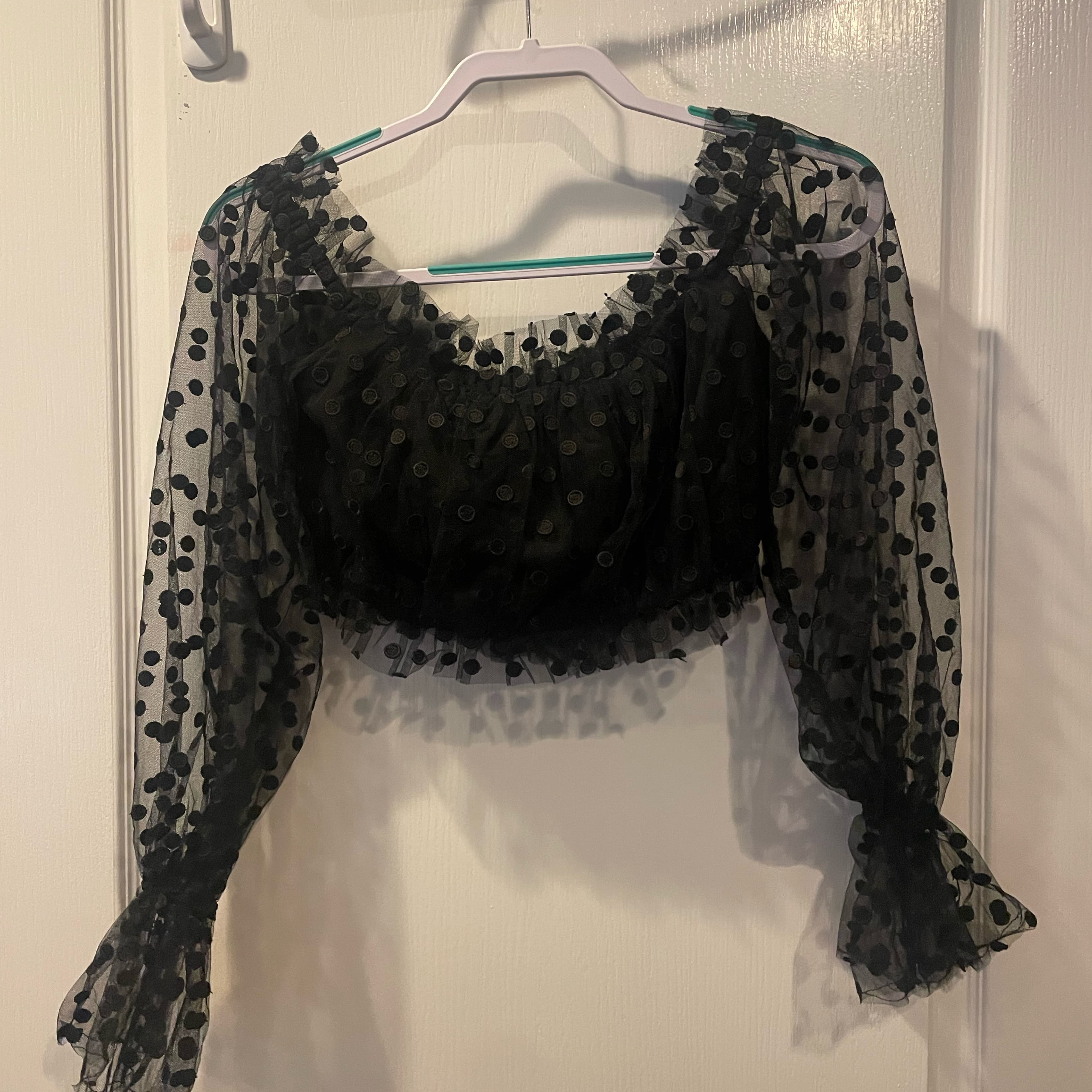 Majorelle Polka-Dot Top - Image 5