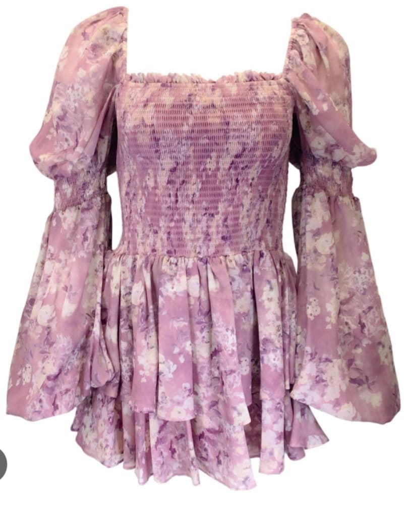 Long Sleeve Mini Dress - Image 2