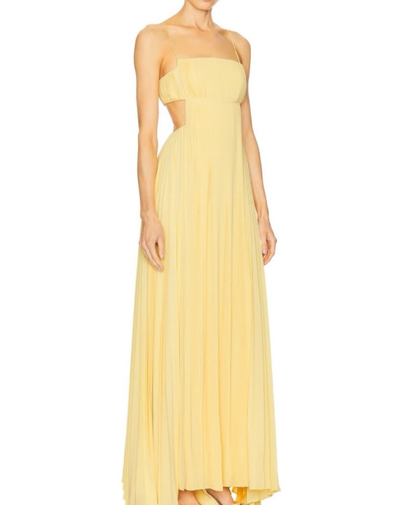 Alexis Varranza Yellow Dress - Image 3
