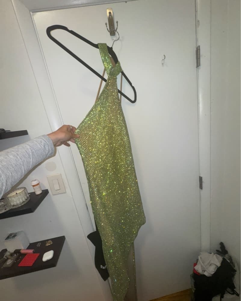 Retrofete Green May Mashiah Gown - Image 5
