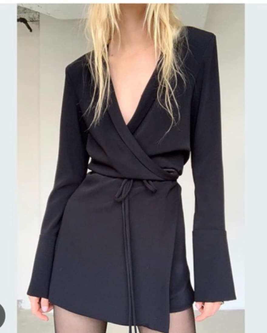 Orseund Iris Boxy Wrap Dress - Image 3