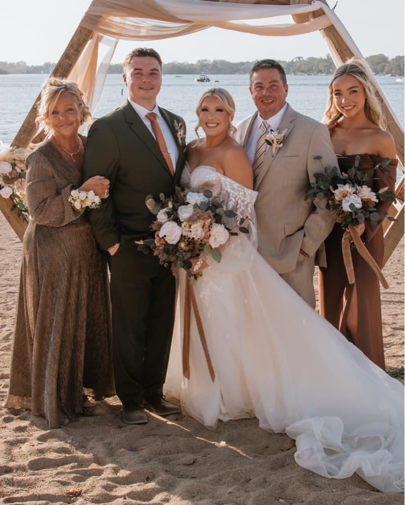 Chocolate Brown Bridesmaid Dress - Image 3