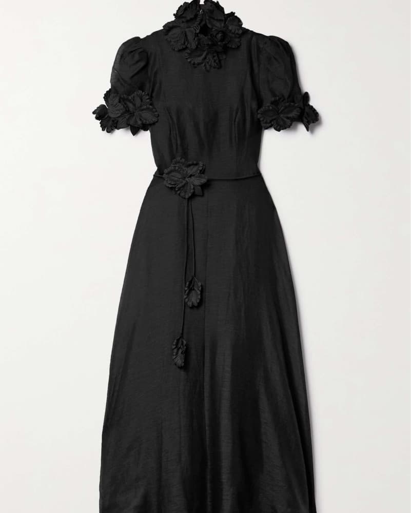 Zimmermann Liftoff Belted Midi Dress - Image 2