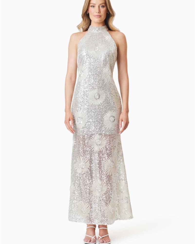 ELLIATT Caledonia Silver Gown - Image 1