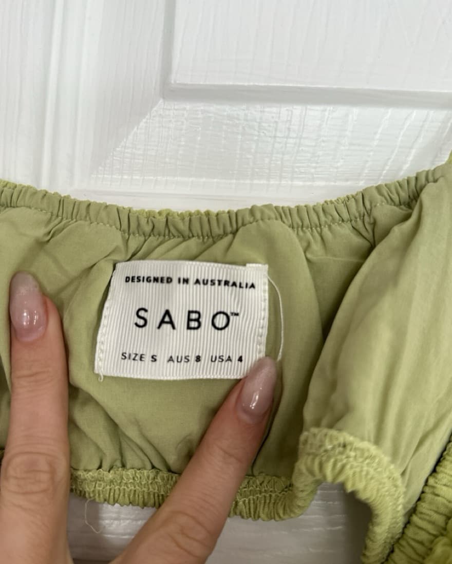 Sabo Skirt Junelle Dress - Sage Green  - Image 2