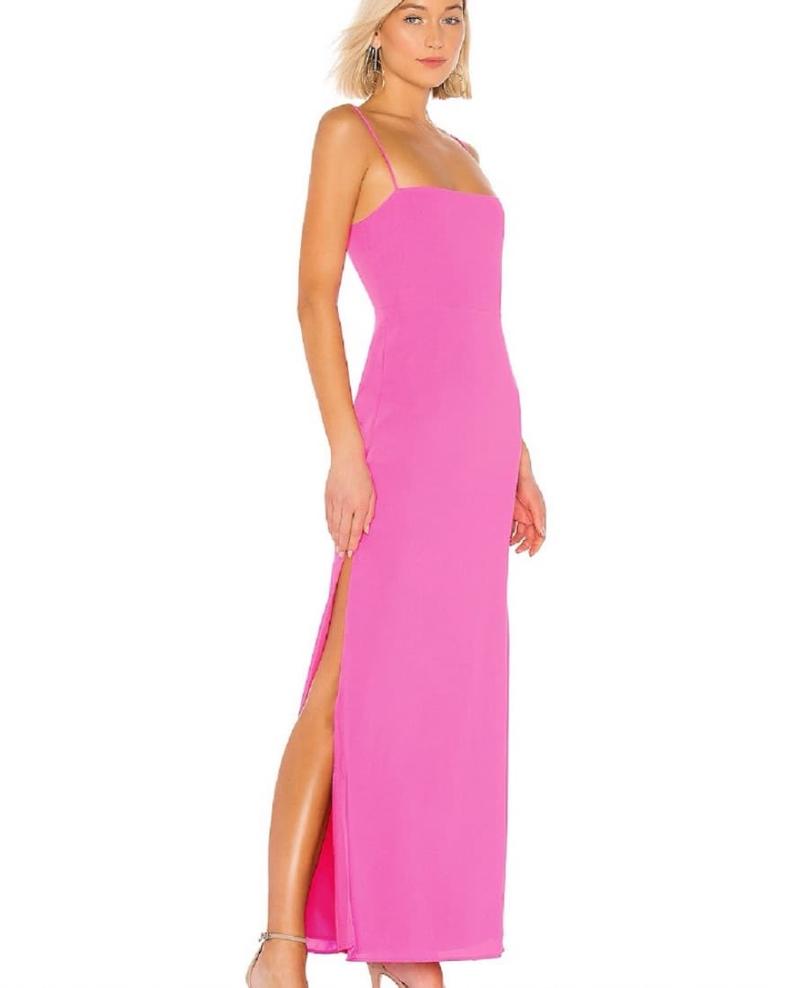 Vibrant Fuchsia Maxi Dress - Image 1