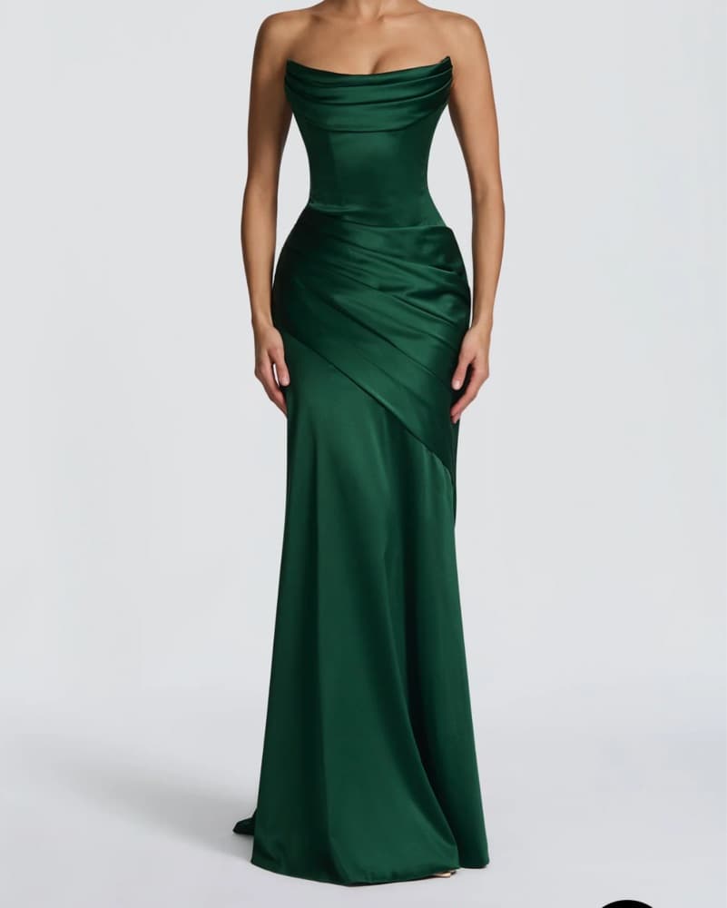 KENSINGTON MAXI DRESS BabyBoo - Emerald  - Image 3