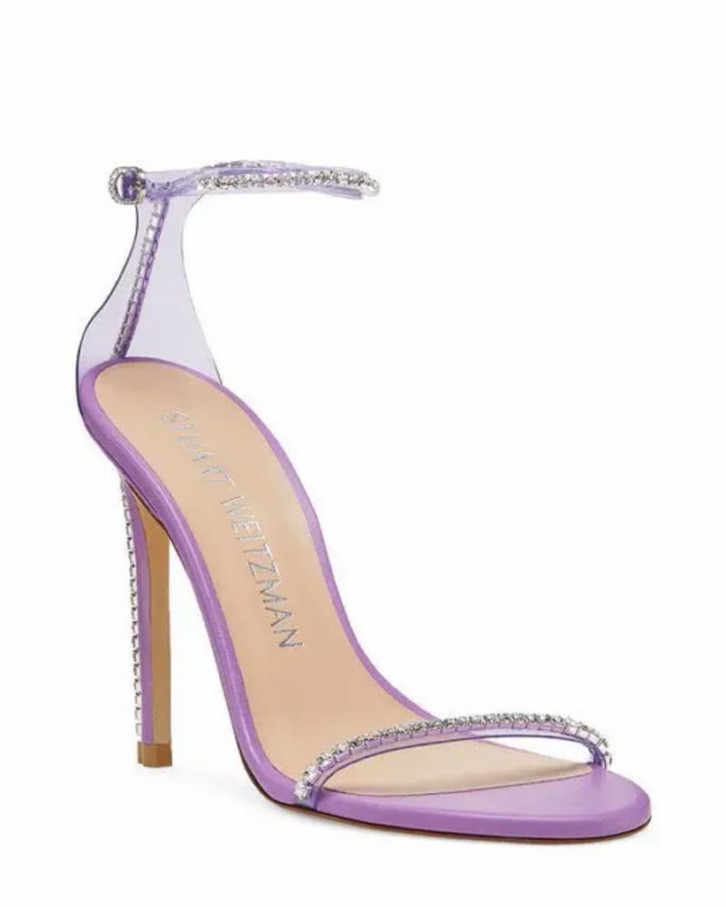 Nudistglam Rhinestone heeled sandals - Image 1