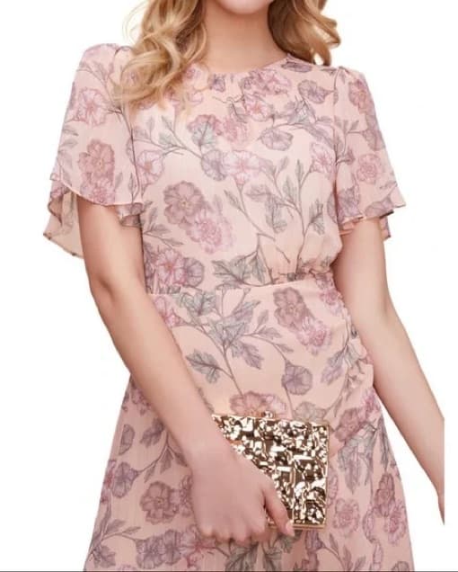 ASTR The Label Midi Dress Blush Pink  - Image 5