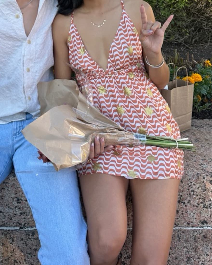 Revolve Mini Dress - Image 1