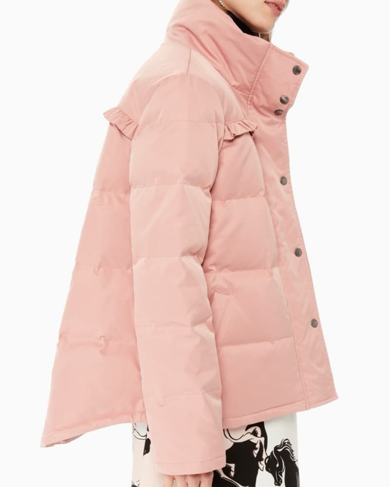 Kate Spade Puffer Jacket in Blush Pink - Image 2