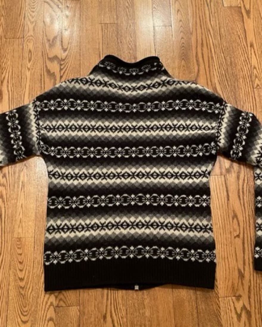 Vintage Prada Isle Fair Sweater Zip Up  - Image 5