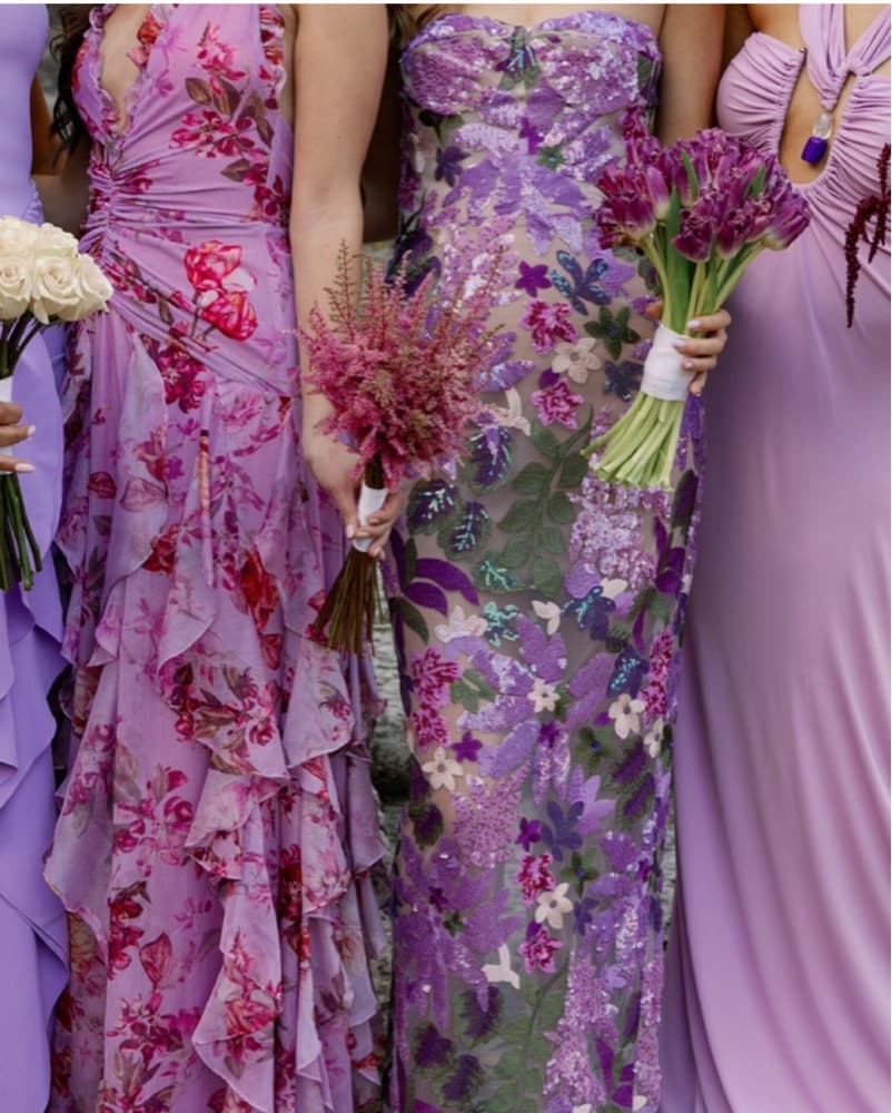 Bronx And Banco Floral Dahlia Gown - Image 6