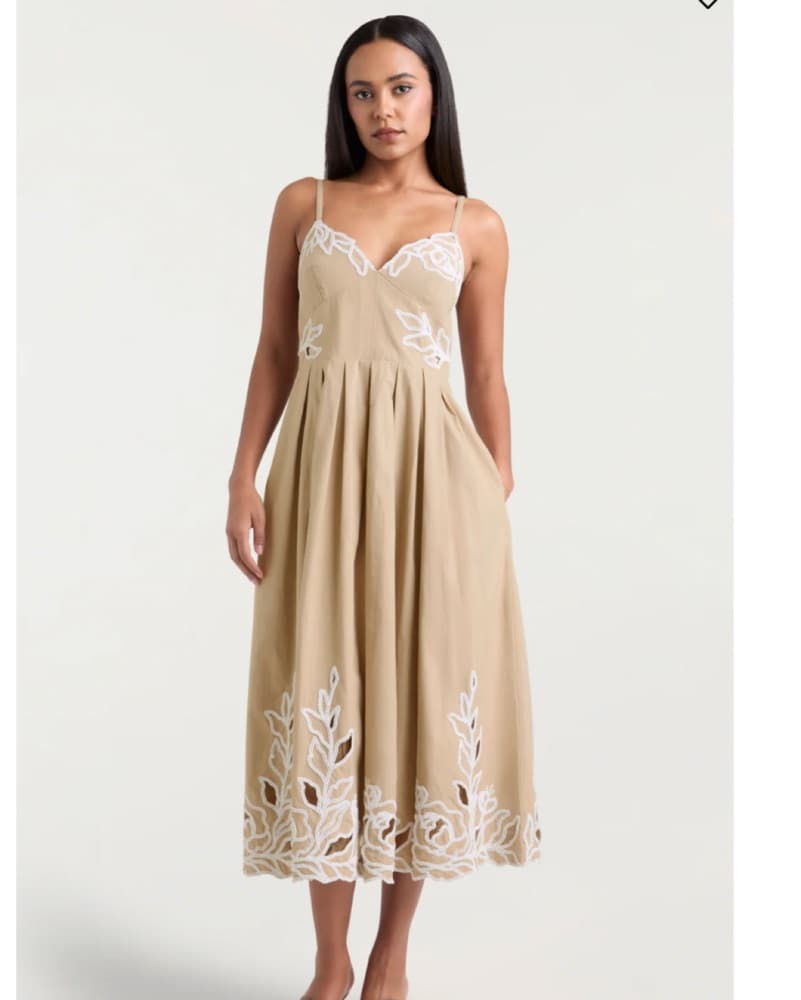 Cinq Á Sept Kaki Dress - Image 2
