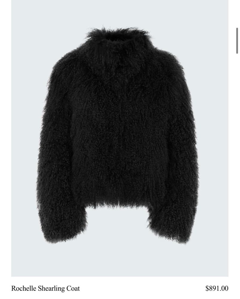 DUCIE Mongolian Fur Coat - Image 3