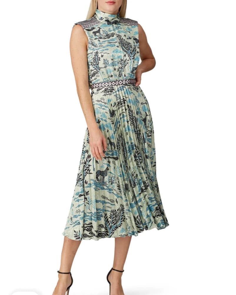 Saloni Silk Dress - Image 1