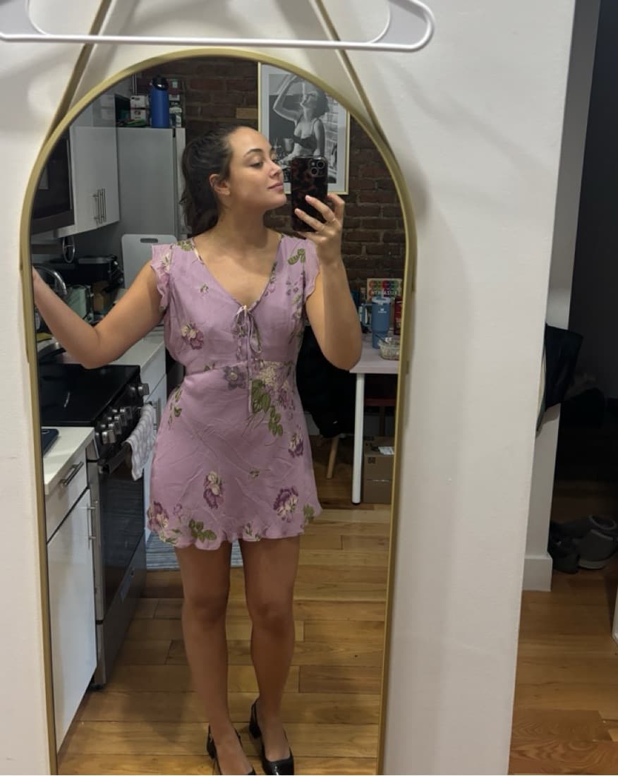 Reformarion Vintage Girly Mini Dress - Image 1