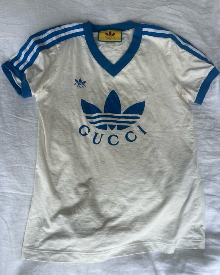 Gucci Adidas Cotton T-Shirt  - Image 1