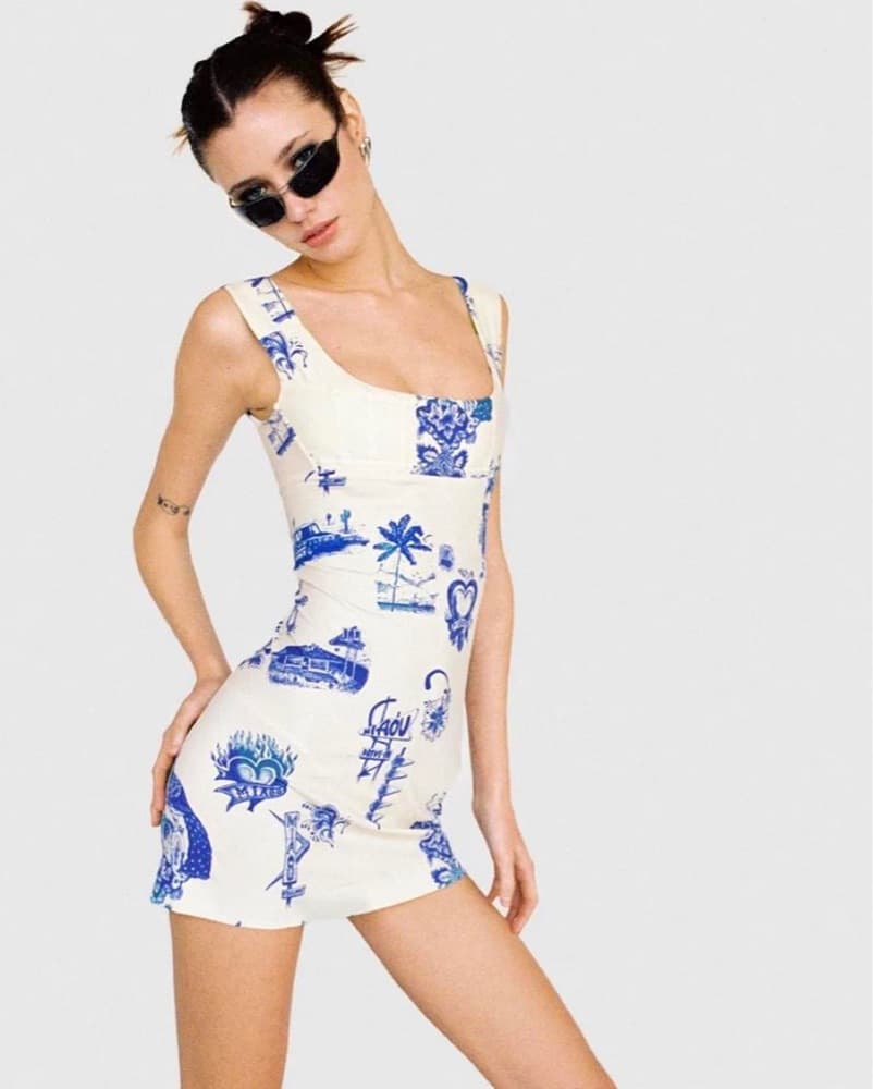 Miaou Mini Dress - Image 1