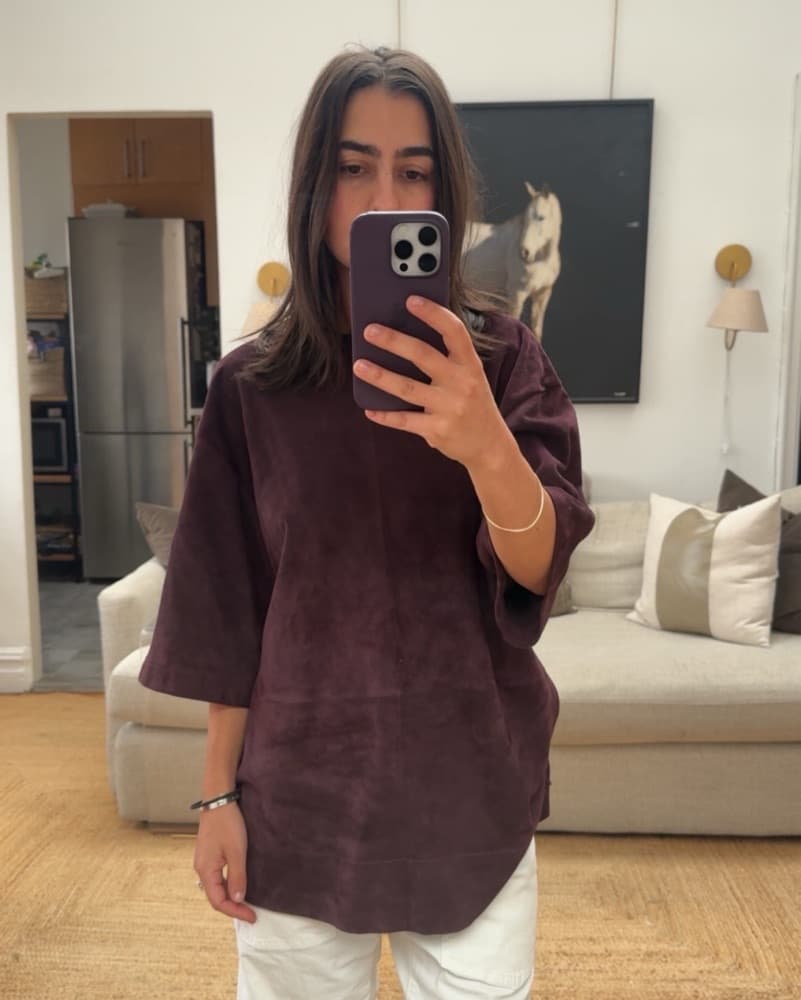 Tibi Suede Shirt  - Image 2