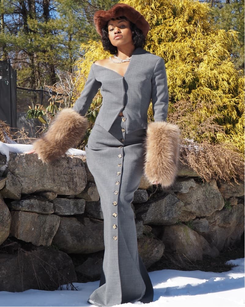 Awake Mode Blazer/skirt Set - Image 5