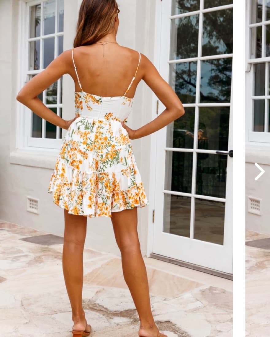 Saints & Secrets Floral Sun Dress - Image 2