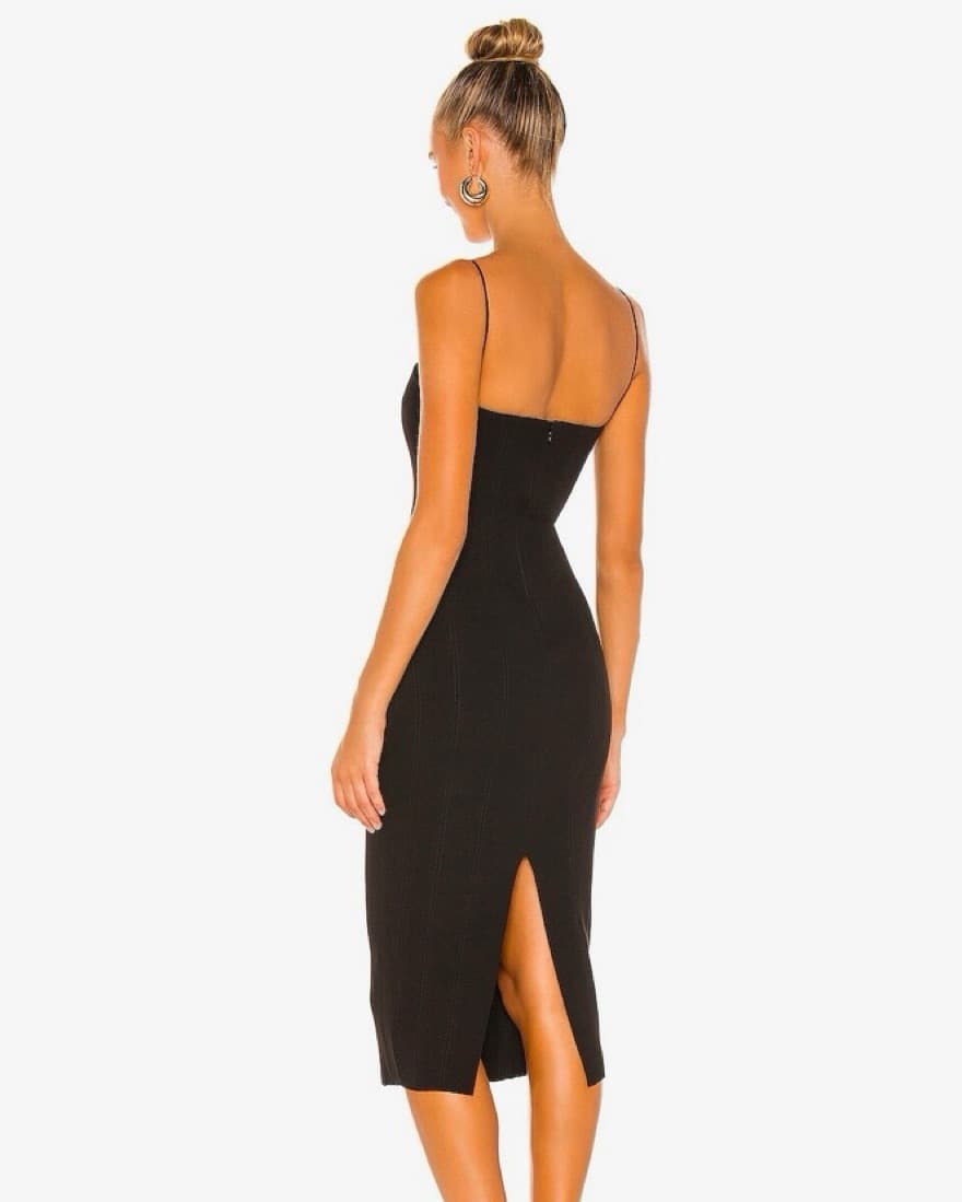 Misha Irisa Dress In Black From Revolve - Image 3