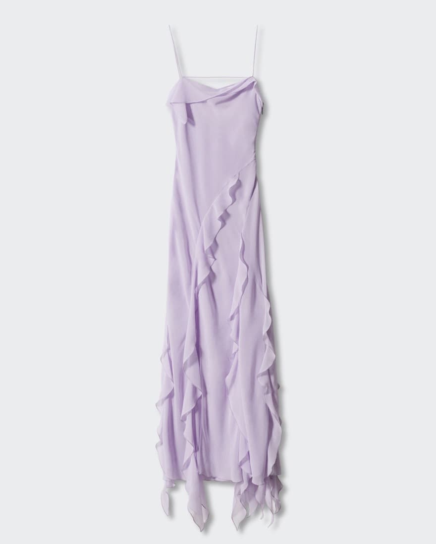 Mango Ruffled Dress - Image 3
