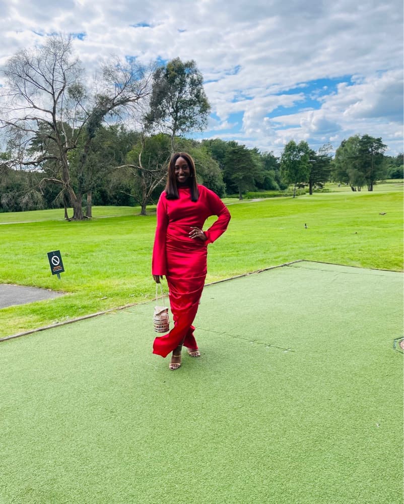 Red Kai Collective Dress - Image 4