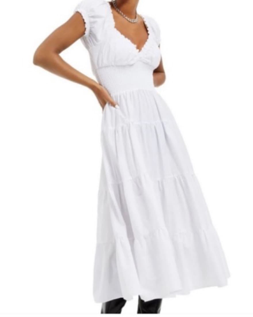White Maxi Dress  - Image 1