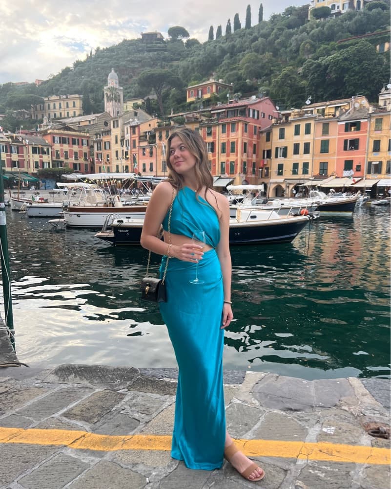 The Sei One Shoulder Cut Out Gown - Image 2