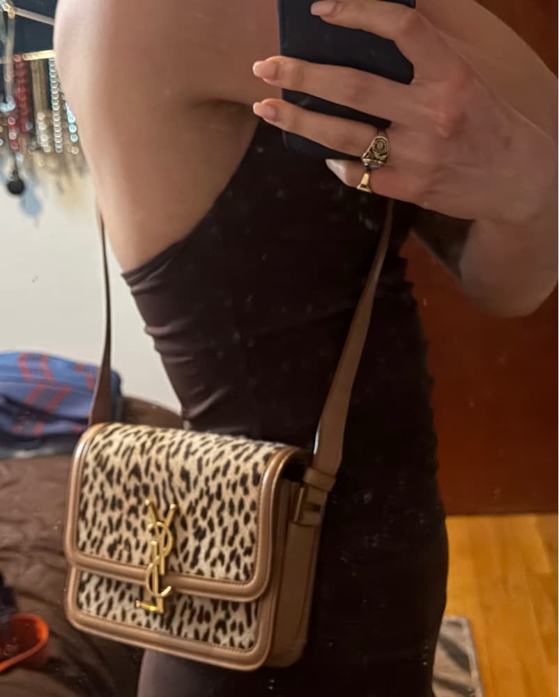 Animal Print YSL Bag - Image 2